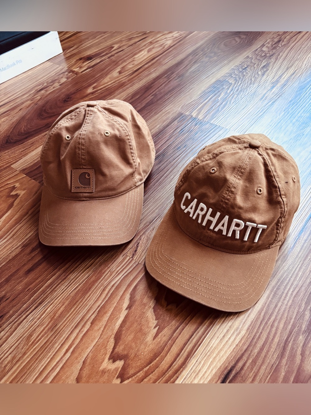 Carhartt Brown Workwear Caps Hats Bundle Cotton Strapback Adjustable OS